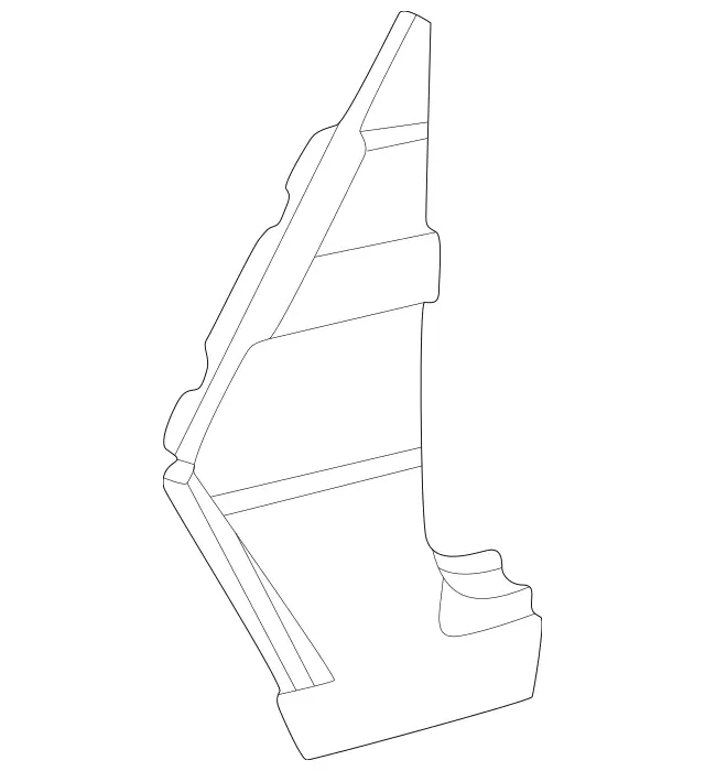 463637102064 - : Pillar for Mercedes-Benz: G550 4x4, G63 AMG, G65 AMG Image