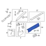 PR3Z6313208AA - Body: Scuff Plate for Ford: Mustang Image