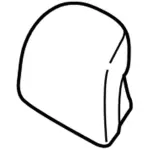 HP5Z54611A08EA - Body: Headrest Cover for Lincoln: MKZ Image