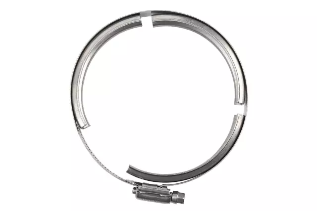 12638666 - : Part# 12638666 Turbocharger Air Inlet Adapter Clamp for Chevrolet: Express 2500, Express 3500, Express 4500, Silverado 2500 HD, Silverado 3500 HD | GMC: Savana 2500, Savana 3500, Savana 4500, Sierra 2500 HD, Sierra 3500 HD Image
