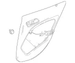 1567302200649D88 - Body: Door Trim Panel for Mercedes-Benz Image