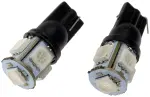 194GSMD - : 194 Green 5050SMD 5LED Bulb for Dorman Image