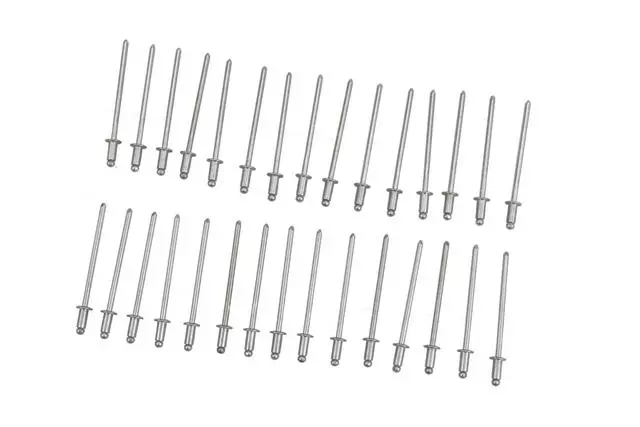 11611651 - Body: Drip Molding Rivet for Cadillac: ATS, CTS, Escalade, Escalade ESV, SRX, XTS | Chevrolet: Camaro, Equinox, Malibu, Suburban, Tahoe | GMC: Acadia, Acadia Limited, Terrain, Yukon, Yukon XL | Pontiac: G6, Grand Prix | Saturn: Outlook, SL, SL1, SL2, SW1, SW2 Image