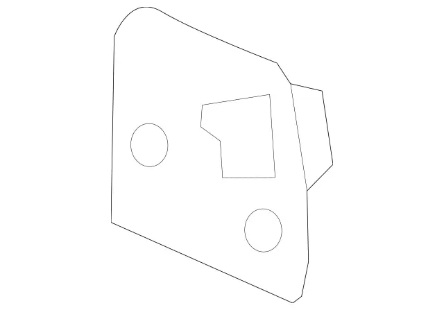 1668851201 - Detachable Parts: Towing Eye Cover for Mercedes-Benz: GL350, GL450, GL550, GL63 AMG, GLS350d, GLS450, GLS550, GLS63 AMG Image image
