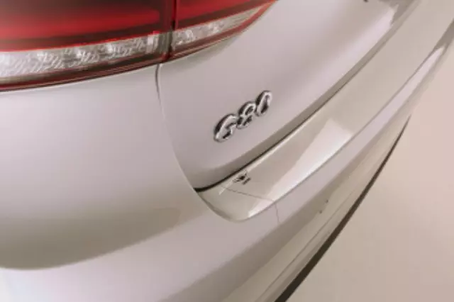 B1031ADU01 - : Rear Bumper Applique - Clear - Non-Sport for Genesis: G80 Image