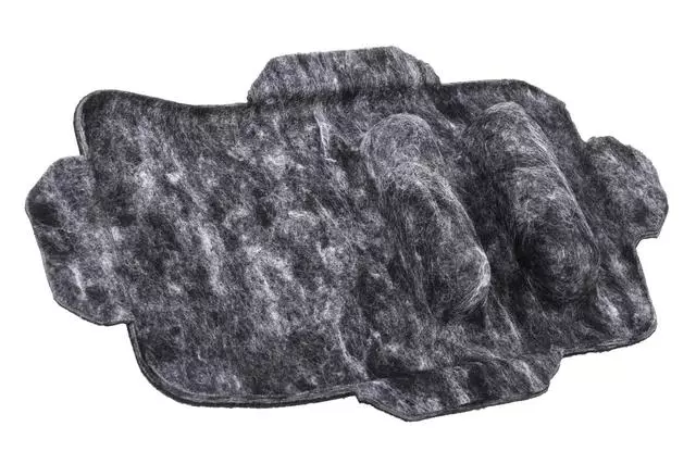 84087167 - : Jet Black Rear Passenger Side Compartment Side Trim Panel Access Hole Cover for GM Image
