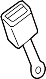 868425CA1A - Electrical: Buckle for INFINITI: Q60 Image