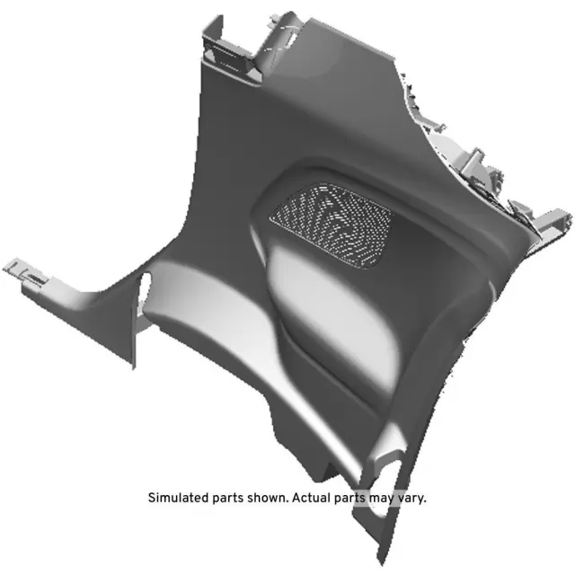 84598806 - Body: Lower Quarter Trim for GM Image