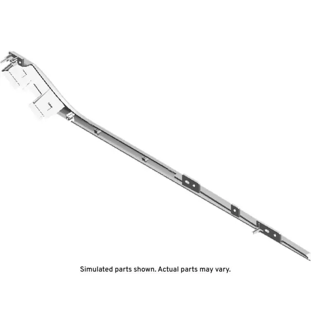 22771579 - : Dusk Chrome Front Passenger Side Interior Door Handle Bezel for GM Image