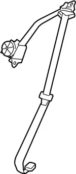 88844AC801 - Body: Seat Belt Lap And Shoulder Belt for INFINITI: G35 Image