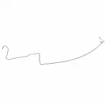 BRTAR12 - : Tube Assembly Brake for Ford Image