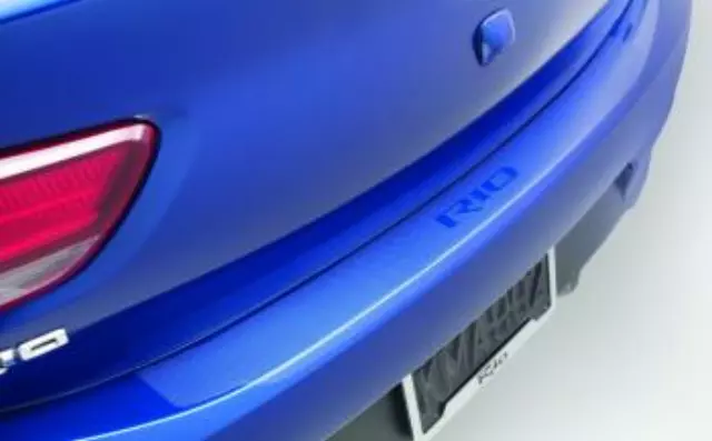 H9F28AU200 - Exterior: Rear Bumper Protector, Clear Appliqu? for Kia: Rio Image