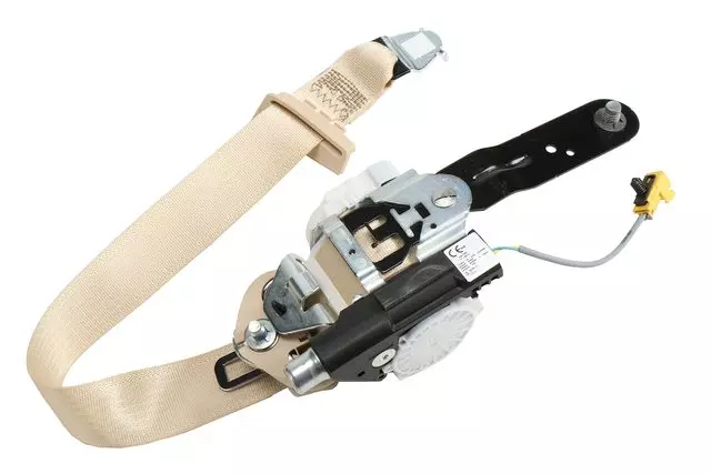 Very Light Cashmere Driver Seat Belt with Retractor - GM (19181025)