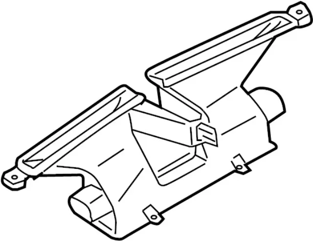 278001BA0A - Body: Defroster Nozzle for INFINITI: EX35, EX37, QX50 Image