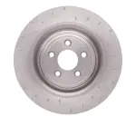 61020024D - : Disc Brake Rotor - Slotted for DYNAMIC FRICTION Image