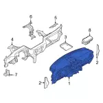 LB5Z7804320BC - : Instrument Panel for Ford: Police Interceptor Utility Image