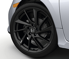 LOCK SET, WHEEL (BLACK) (CAP TYPE - ALLOY APPLICATION) - Honda (08W42-S2A-102)