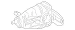 220350891480 - Rear Axle: Housing for Mercedes-Benz Image
