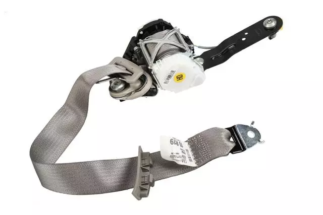 Light Titanium Driver Seat Belt with Retractor - GM (19207567)