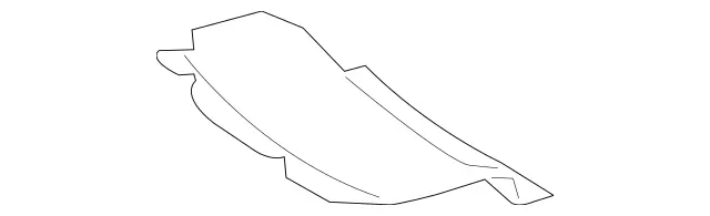 9068310896 - Body: Front Panel Insulator for Mercedes-Benz: Sprinter 2500, Sprinter 3500 Image image