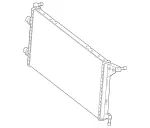 995001403 - : Radiator for Mercedes-Benz Image