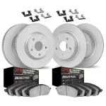 441442017 - : DFC GEOSPEC Coated Rotor- HD Brake Pad - Hardware for DYNAMIC FRICTION Image