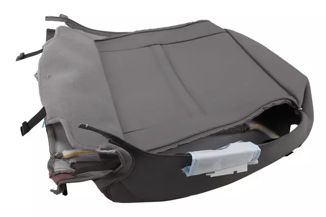 Gray Front Passenger Seat Back Cover - GM (84549901)