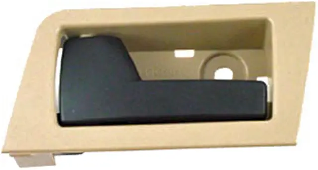 81760 - Body: Interior Door Handle - Rear Left - Black+Camel (Beige) for Dorman Image