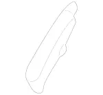 21568903081A28 - Body: Upper Cover for Mercedes-Benz Image