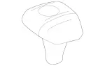 23126700009E38 - : Shift Knob for Mercedes-Benz Image