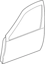 H01011W5SZ - Body: Door Shell for INFINITI: QX4 Image