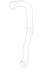 1675011300 - : Coolant Hose for Mercedes-Benz Image