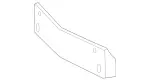 1728851581 - Attachment Parts: License Plate Holder for Mercedes-Benz Image