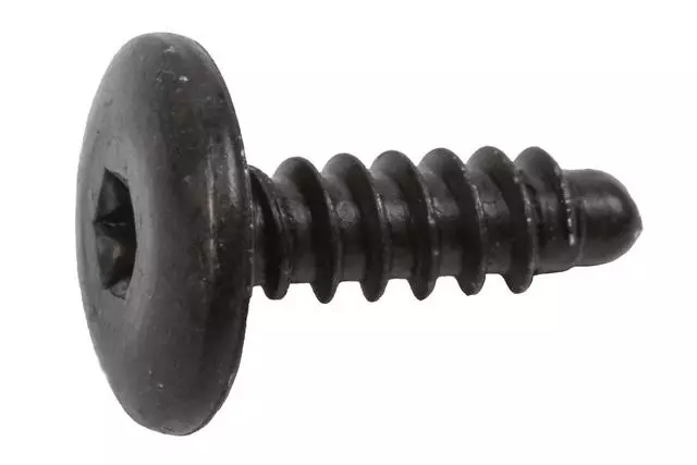 11611881 - : Upper Center Pillar Trim Screw (Replaces Part Number 11509231) for Buick: Enclave, Envision, LeSabre, Skylark | Cadillac: CT4, CTS, DeVille, ELR, Escalade, Seville, XT4 | Chevrolet: Aveo5, Blazer, Bolt EUV, Bolt EV, Camaro, Captiva Sport, Corvette, Equinox, HHR, Impala, Impala Limited, Monte Carlo, Tahoe, Trailblazer, Traverse, Traverse Limited, Trax | GMC: Acadia, Hummer EV Pickup, Hummer EV SUV, Terrain, Yukon | Hummer: H2 | Oldsmobile: Cutlass Supreme | Pontiac: Grand Am, Sunfire | Saturn: Aura, Ion, Outlook, Sky, SL, SL1, SL2, SW1, SW2, Vue Image