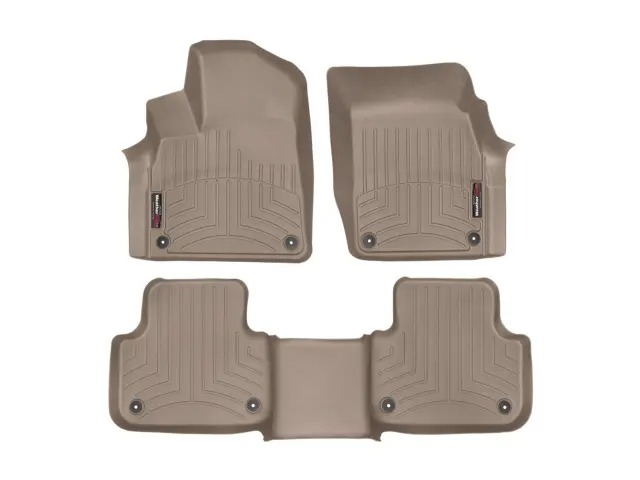 4588712 - Accessories: Front &amp; Rear Tan FloorLiner™ DigitalFit® for WeatherTech Image