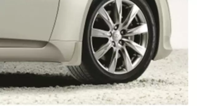 999J2J3QABB3 - : Splash Guards - Front - Qab - Majestic White for Infiniti Image