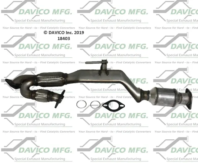 18403 - Exhaust: Direct Fit Catalytic Converter for DAVICO CONVERTERS Image