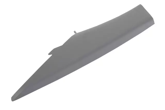 Dark Titanium Passenger Side Body Side Rear Window Garnish Molding - GM (84009489)