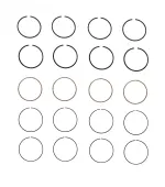 R38854030 - : Engine Piston Ring Set for Enginetech Image