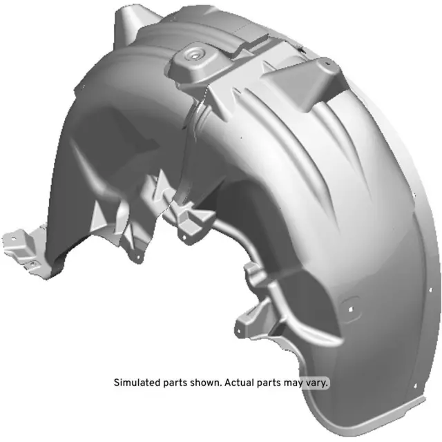 84205500 - : Wheelhouse Liner for Cadillac: XT6 Image