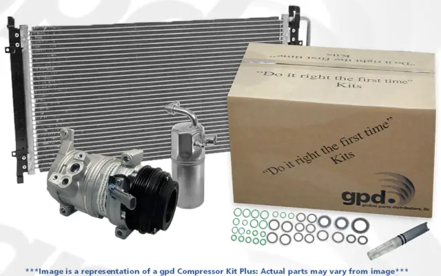 9711672A - Air Conditioning &amp; Heat: gpd Compressor Kit Plus 9711672A for GLOBAL PARTS DISTRIBUTORS Image
