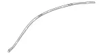 2536901700 - Trim and Lining: Water Deflector for Mercedes-Benz Image