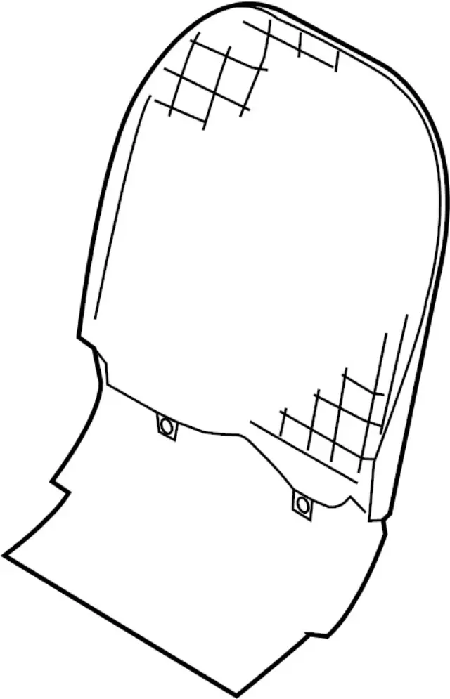 876904GW0B - : Seat Back Panel for INFINITI: Q50 Image