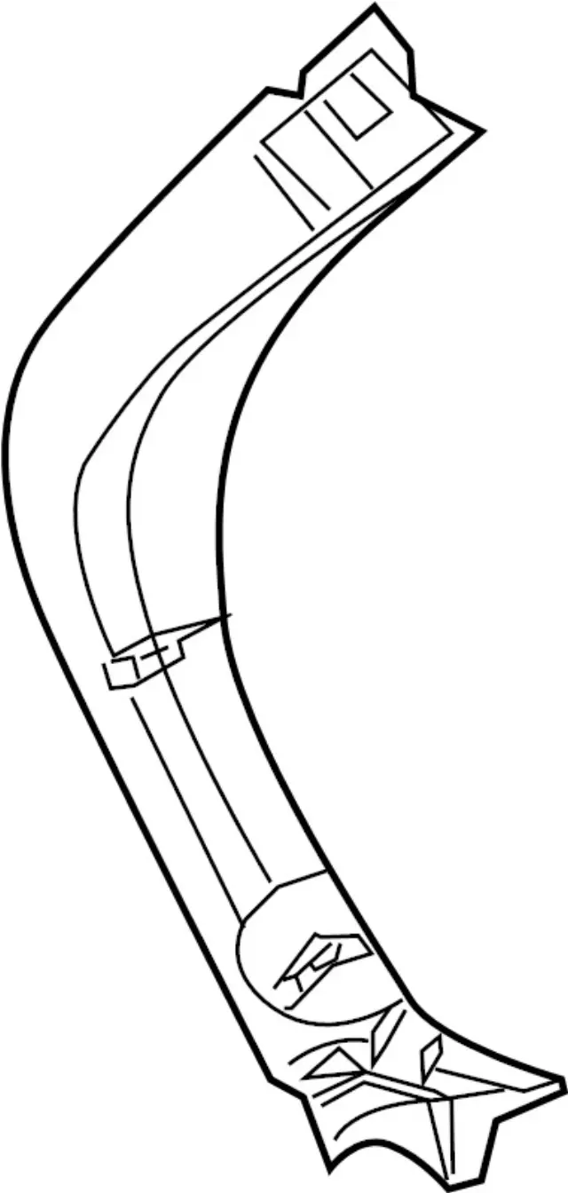 909033JA0A - Body: Side Trim for INFINITI: JX35, QX60 Image