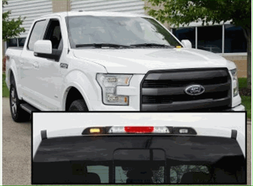 LED Warning Strobes By Soundoff Signal - 4 Corner Strobe Light, Without Up-Fitter Switch - Ford (VHC3Z-13C788-B)