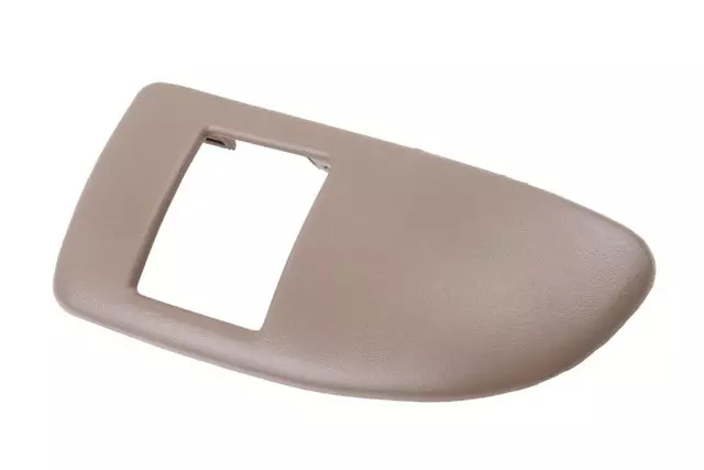 15149035 - Electrical, Lighting and Body: Medium Neutral Driver Side Accessory Switch Bezel for Chevrolet: Express 1500, Express 2500, Express 3500 | GMC: Savana 1500, Savana 2500, Savana 3500 Image