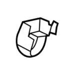 EJ7Z7867461AF - Body: Pivot Cover for Lincoln: MKC Image