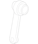 2113203989 - Springs, Suspension and Hydraulics: Rod for Mercedes-Benz Image