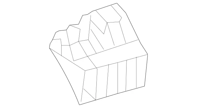 2136921400 - Trim and Lining: Absorber for Mercedes-Benz: E53 AMG, E63 AMG S Image image