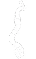 463830890064 - Heating and Ventilation: Refrigerant Line for Mercedes-Benz: G550, G63 4x4 Squared AMG, G63 AMG Image